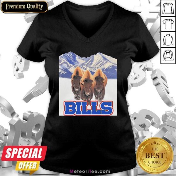Buffalo Bills NFL V-neck - Design By Meteoritee.com