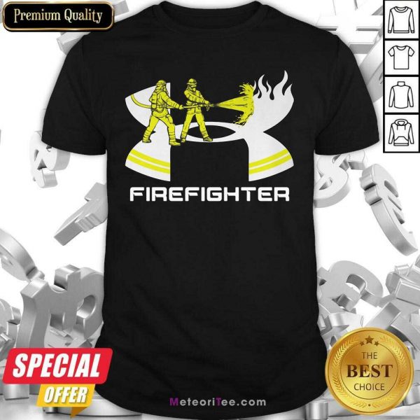 Firefighter Under Armour Shirt - Design By Meteoritee.com