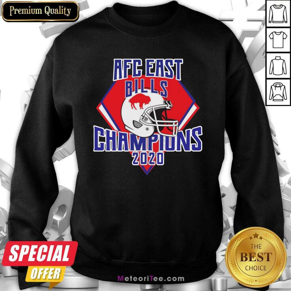  Afc East Buffalo Bills Champions 2020 Sweatshirt- Design By Meteoritee.com