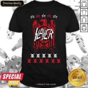 Slayer Eagle Skull Shirt - Design By Meteoritee.com