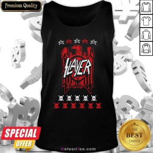 Slayer Eagle Skull Tank Top - Design By Meteoritee.com