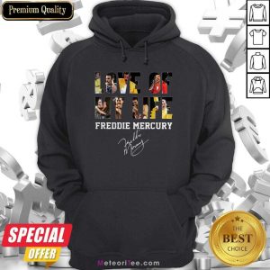 Love Of My Life Freddie Mercury Signature Hoodie - Design By Meteoritee.com