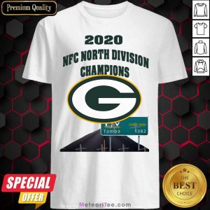 Green Bay Packers 2020 Nfc North Division Champions Tampa Shirt- Design By Meteoritee.com