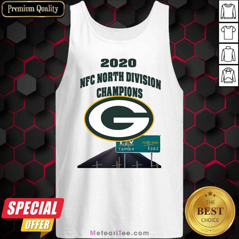 Green Bay Packers 2020 Nfc North Division Champions Tampa Tank Top - Design By Meteoritee.com