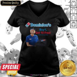 Joe Biden Dominions Buy 1 Get 10 Free 4am Delivery Only V-neck - Design By Meteoritee.com