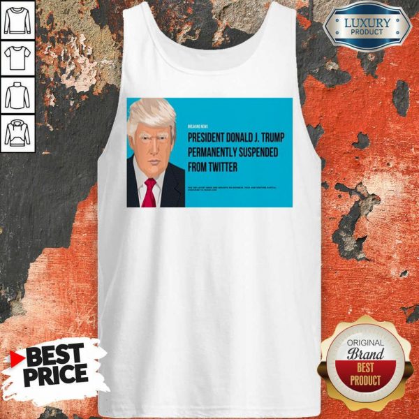 Angry Donald J Trump 1 From Twitter Tank Top - Design By Meteoritee.com