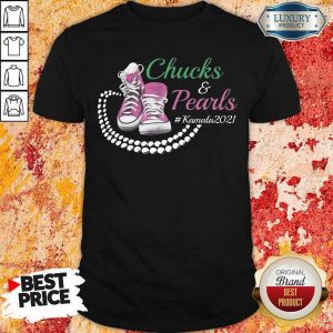 Irritated Kamala Harris Chucks And Pearls 1908 Shirt