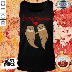 Jaded Otter Cute Be My Valentine 2021 Tank Top