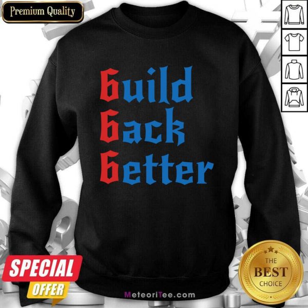 Build Back Better 666 Anti Globalist Sweatshirt- Design By Meteoritee.com