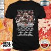 Tense Cincinnati Bengals 55th Anniversary Signatures 11 Shirt - Design by Meteoritee.com