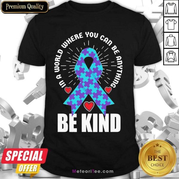 Be Kind Suicide 4 Awareness Shirt - Design By Meteoritee.com
