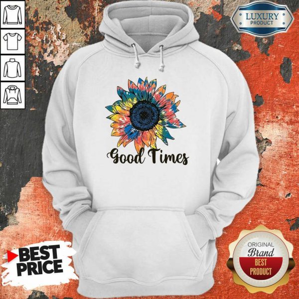 Good Times Sunflower Hoodie