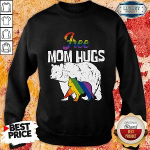 LGBT Free Mom Hugs Bear Sweatshirt