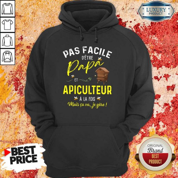 Papa Apiculteur Hoodie