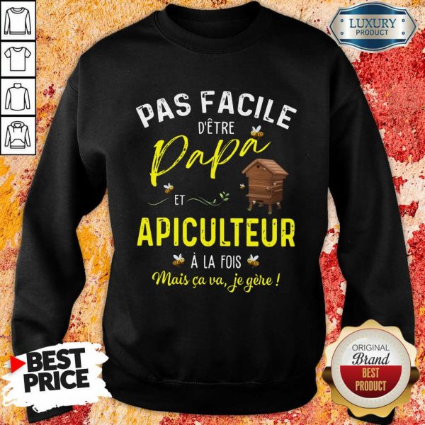 Papa Apiculteur Sweatshirt