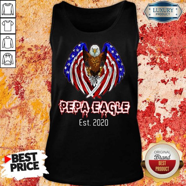 American Flag Pepa Eagle 2020 Tank Top