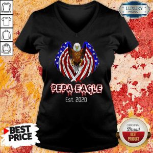 American Flag Pepa Eagle 2020 V-neck