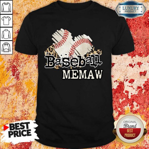 Baseball Memaw Shirt