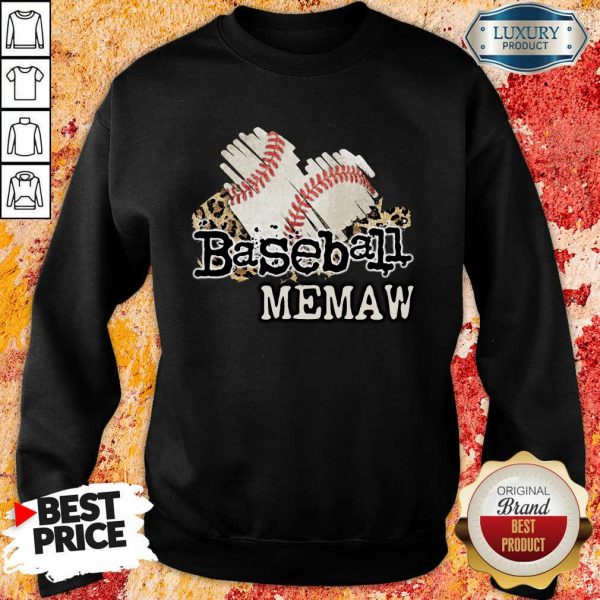 Baseball Memaw Sweatshirt