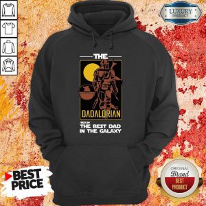 Hot The Best Dad The Dadalorian Hoodie