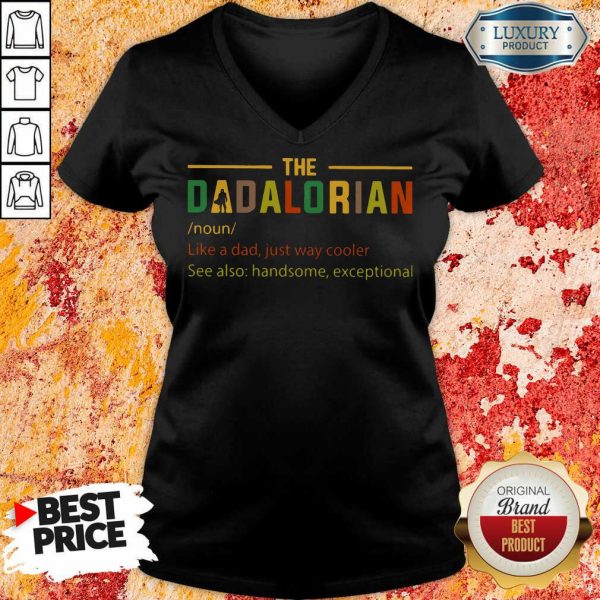 Hot The Dadalorian V-neck