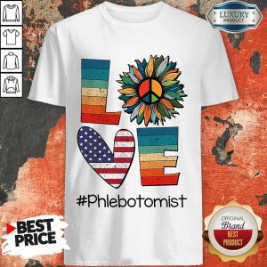 Vip American Love Phlebotomist Shirt