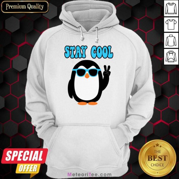 Penguin Stay Cool Hoodie