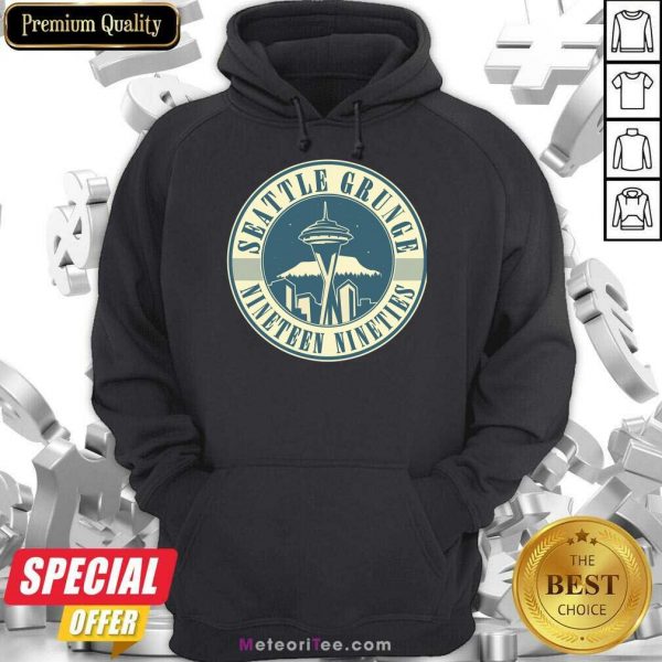 Seattle Grunge Nineteen Nineties Hoodie