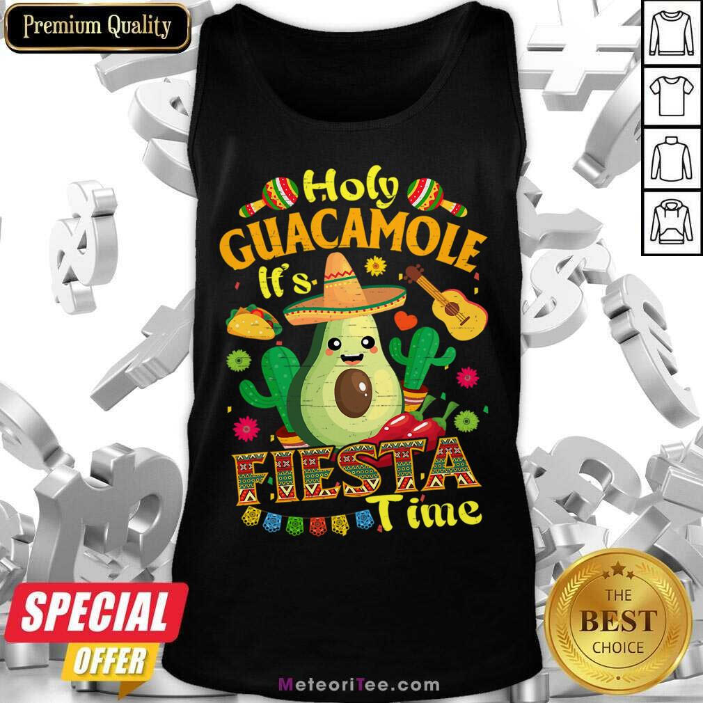 Holy Guacamole Fiesta Time Cinco De Mayo Tank Top