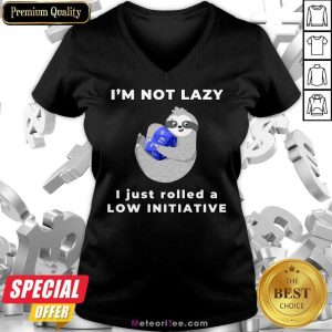 I'm Not Lazy I Just Rolled A Low Initiative V-neck